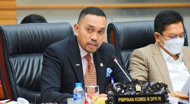 Wakil Ketua Komisi III Dewan Perwakilan Rakyat Republik Indonesia (DPR RI), Ahmad Sahroni. Foto: Ist