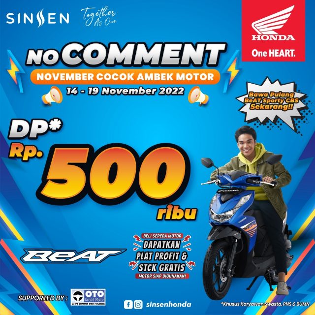 Poster promosi PT Sinar Sentosa Primatama. Foto: Ist