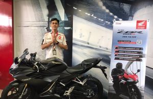 New Honda CBR150R dengan tampilan terbaru.