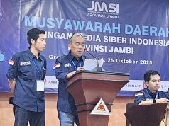 Serahkan Tongkat Estafet JMSI Jambi, Doddi Irawan Bikin Tulisan Menyayat Hati
