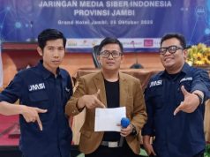 Maskun Sopwan Terpilih Aklamasi Pimpin JMSI Jambi Periode 2025-2030