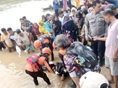 Tim SAR Gabungan Evakuasi Mayat Wanita Tanpa Identitas di Sungai Babeko