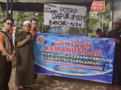 Bantuan Logistik Masyarakat Jambi Dukung Dapur Umum Korban Banjir Aceh Tamiang