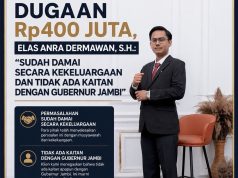 Soal Aliran Dana Rp400 Juta, Elas: Sudah Damai, Tak Ada Kaitan dengan Gubernur
