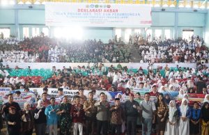 Belasan Ribu Pelajar Jambi Deklarasi Tolak IRET, TCC & Bullying